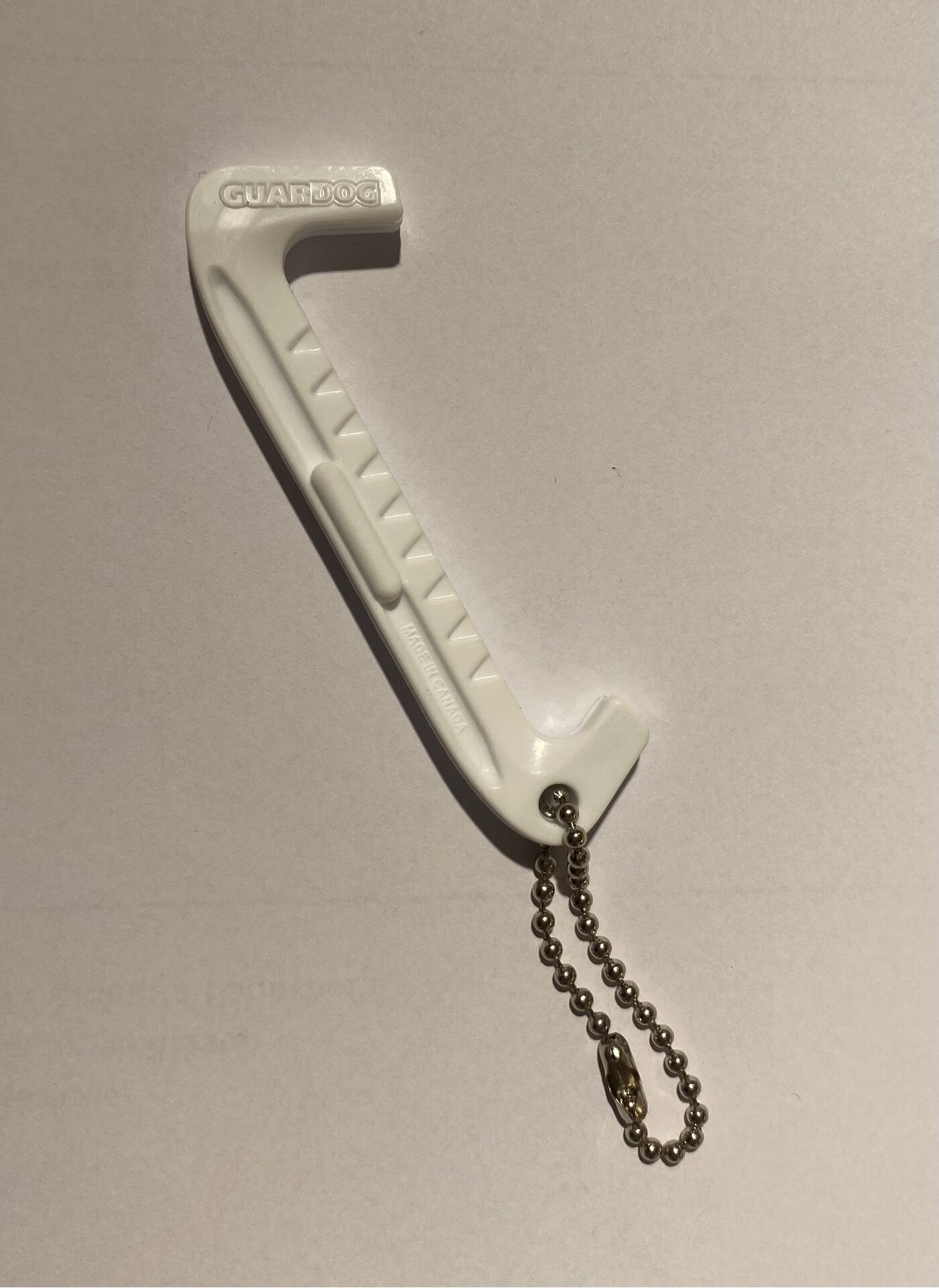 GuarDog avaimenperä, Teräsuoja Valkoinen