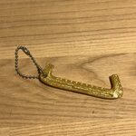 GuarDog key chain Glitz Gold