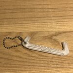 GuarDog key chain Helmiäisvalkoinen