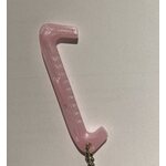GuarDog key chain Kameleontti helmiäisvaaleanpunainen
