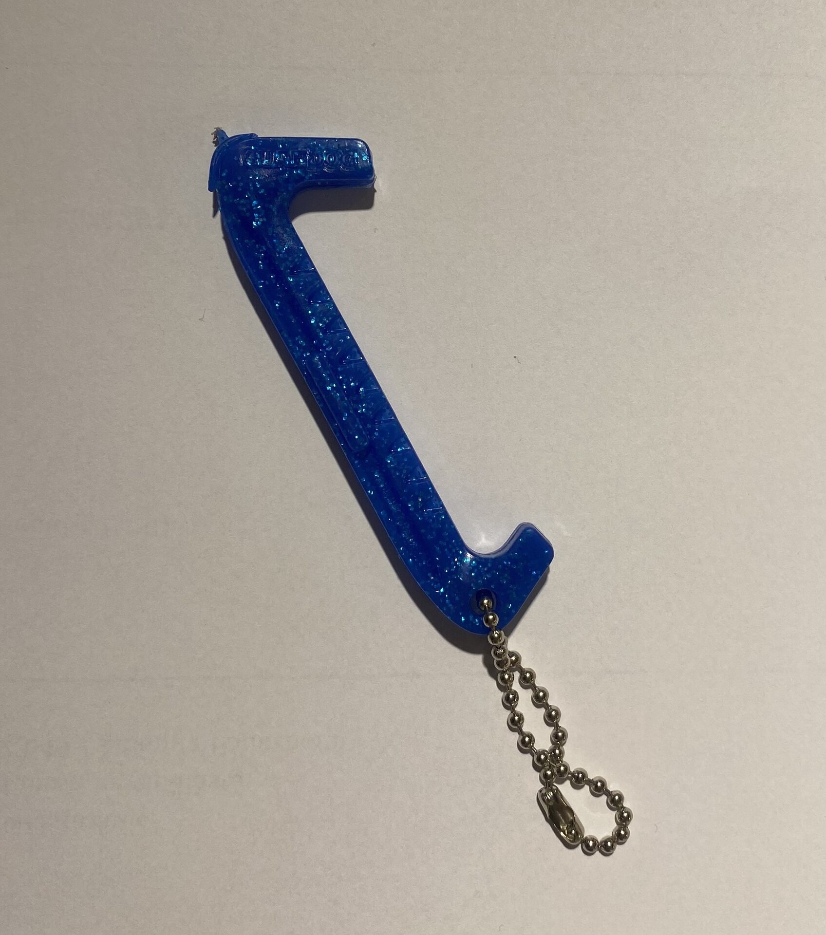 GuarDog avaimenperä, Teräsuoja Glitter Tummansininen