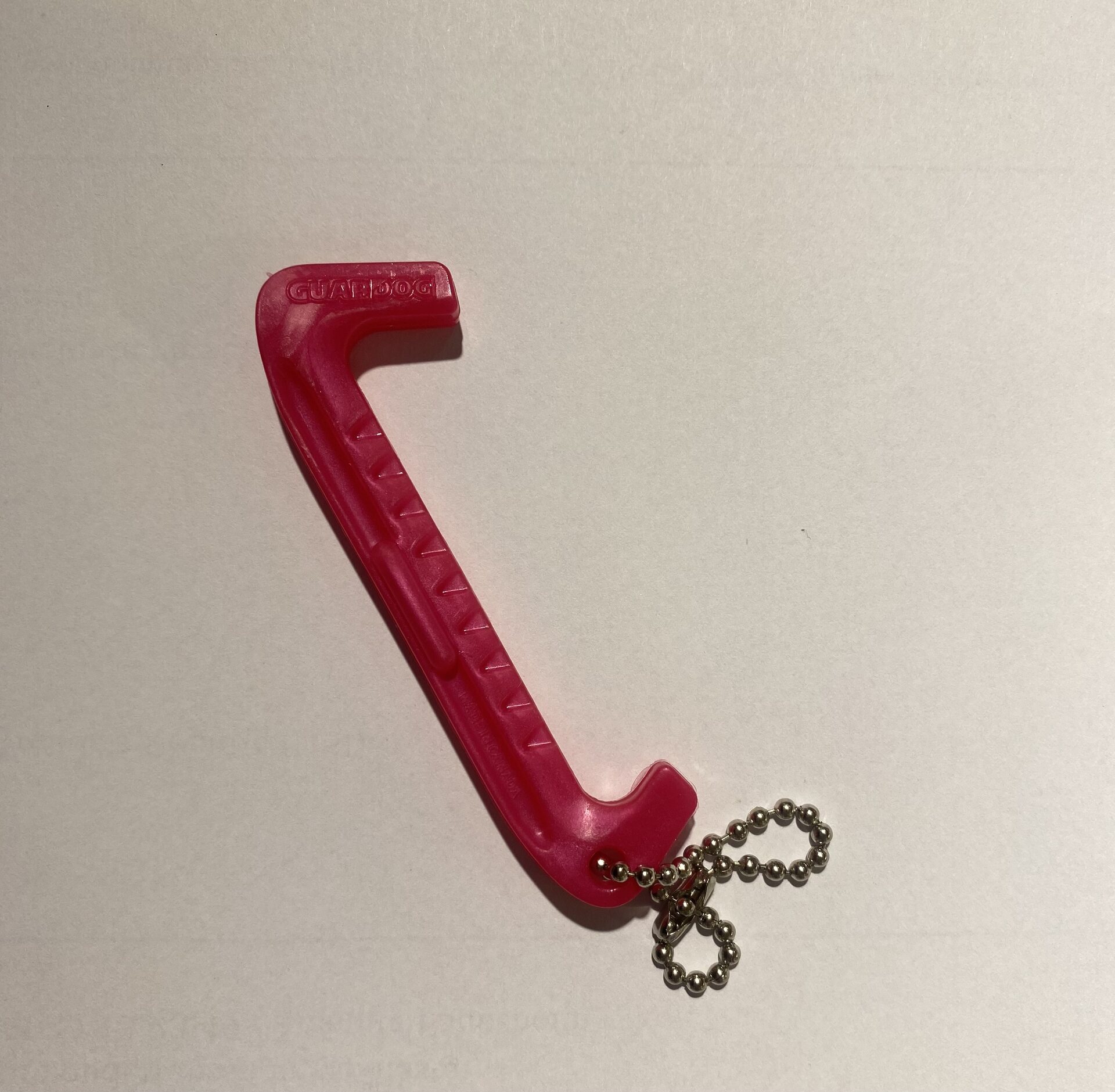 GuarDog avaimenperä, Teräsuoja Helmiäis Pinkki