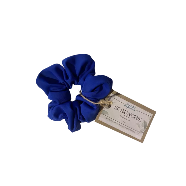 Beautiful Performance Scrunchie - hiusdonitsi Donkerblauw
