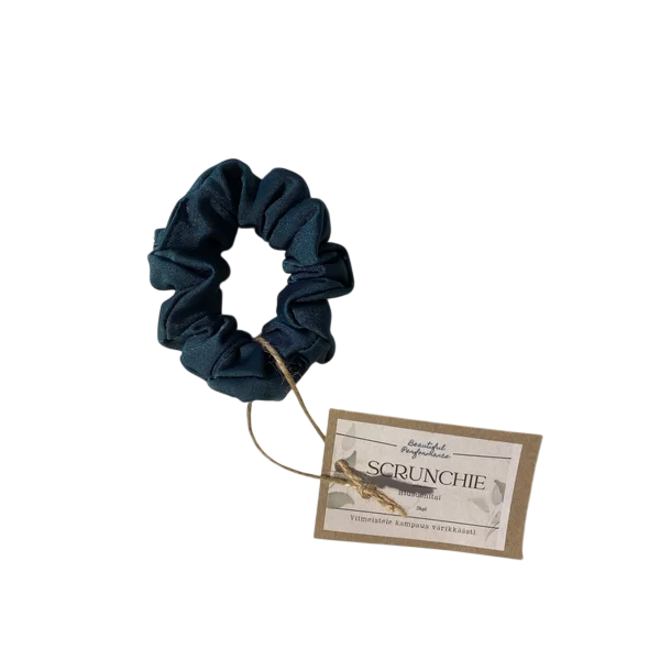 Beautiful Performance Scrunchie - hiusdonitsi Donkergroen