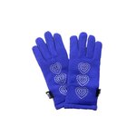 KMC Polartec- gloves with rhinestones