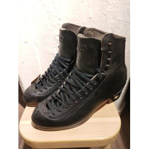 Riedell 6 M (musta) pelkkä kenkä, käytetty
